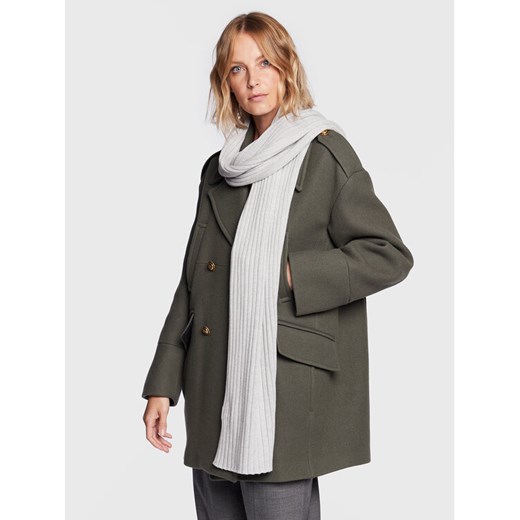 Szalik Tommy Jeans AW0AW13667 Szary ze sklepu eobuwie.pl w kategorii Szaliki i chusty damskie - zdjęcie 182051074