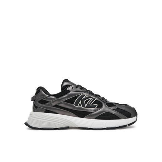 Sneakersy KARL LAGERFELD Orion KL55525 Szary ze sklepu eobuwie.pl w kategorii Buty sportowe męskie - zdjęcie 182051170