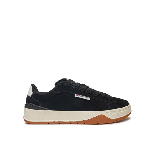 Sneakersy Tommy Jeans Skate EN0EN02677 Czarny ze sklepu eobuwie.pl w kategorii Trampki damskie - zdjęcie 182051200
