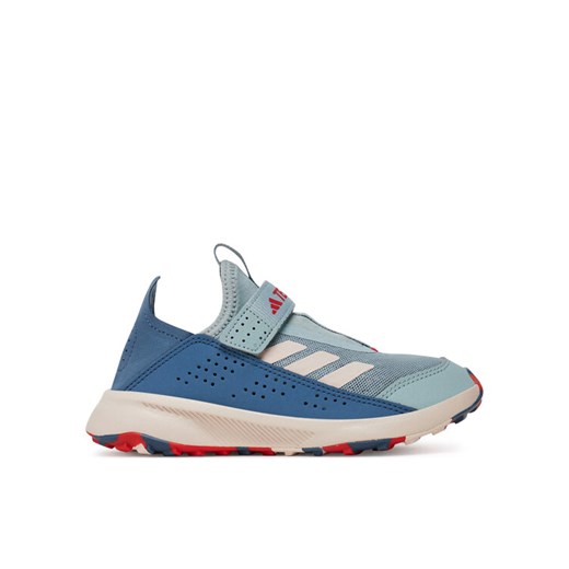 Trekkingi adidas Terrex Voyager 21 IH3746 Szary ze sklepu eobuwie.pl w kategorii Buty trekkingowe dziecięce - zdjęcie 182051240