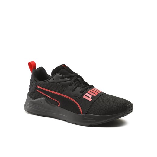 Sneakersy Puma Wired Run Pure 38927509 Czarny ze sklepu eobuwie.pl w kategorii Buty sportowe męskie - zdjęcie 182051330