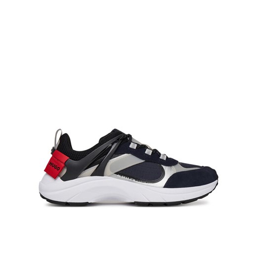Sneakersy HUGO 50541703 Granatowy ze sklepu eobuwie.pl w kategorii Buty sportowe męskie - zdjęcie 182051364