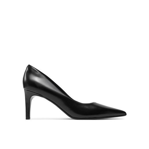 Szpilki Calvin Klein Heel Pump 70 - Brush L HW0HW02446 Czarny ze sklepu eobuwie.pl w kategorii Czółenka - zdjęcie 182051384