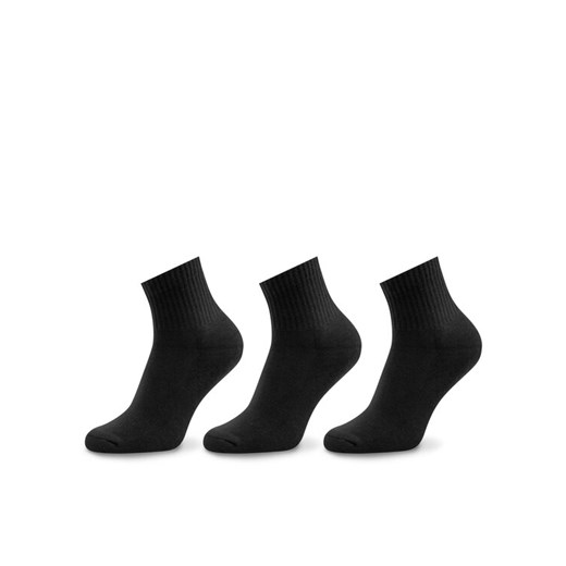 Zestaw 3 par niskich skarpet męskich Vans Classic Ankle VN000FV7BLK1 Czarny ze sklepu eobuwie.pl w kategorii Skarpetki męskie - zdjęcie 182051394