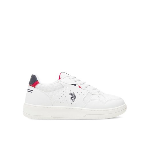 Sneakersy U.S. Polo Assn. DENNY004 Biały ze sklepu eobuwie.pl w kategorii Buty sportowe dziecięce - zdjęcie 182051464