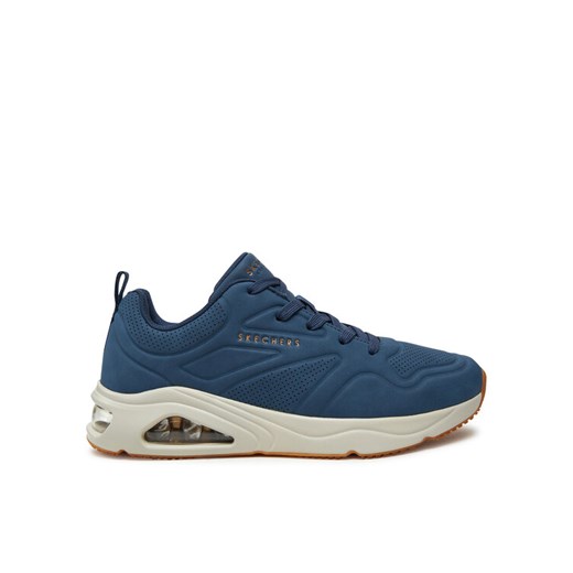 Sneakersy Skechers Casairal 183090/NVY Granatowy ze sklepu eobuwie.pl w kategorii Buty sportowe męskie - zdjęcie 182051483