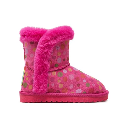 Botki Agatha Ruiz de la Prada 241989-A S Różowy ze sklepu eobuwie.pl w kategorii Buty zimowe dziecięce - zdjęcie 182051550