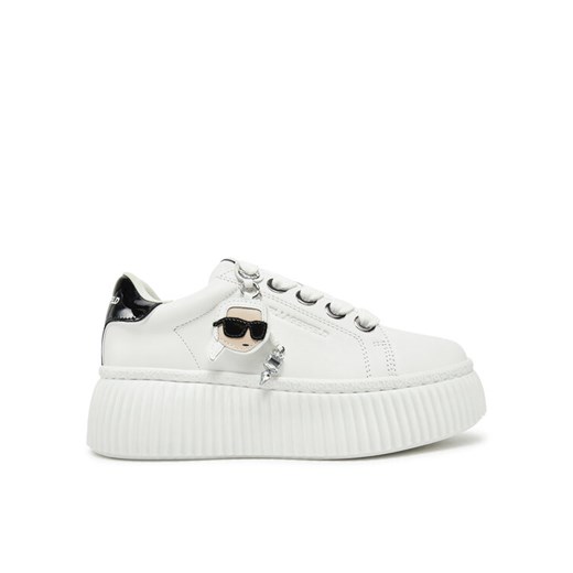 Sneakersy KARL LAGERFELD Kreeper Lo KL42376T Biały Karl Lagerfeld 41 eobuwie.pl