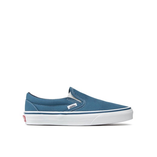 Tenisówki Vans Classic Slip-On VN-0ENVY Niebieski ze sklepu eobuwie.pl w kategorii Trampki damskie - zdjęcie 182051684