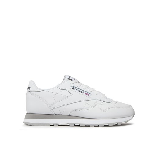 Sneakersy Reebok Classic Leather Shoes GX6589 Biały ze sklepu eobuwie.pl w kategorii Buty sportowe dziecięce - zdjęcie 182051721