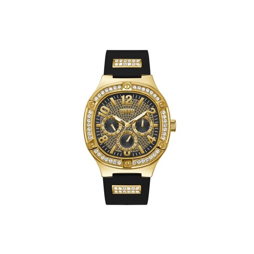 Zegarek Guess Duke GW0641G2 Czarny ze sklepu eobuwie.pl w kategorii Zegarki - zdjęcie 182051734