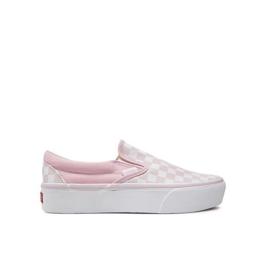 Tenisówki Vans Ua Classic Slip-On Platform VN00018EV1C1 Różowy ze sklepu eobuwie.pl w kategorii Trampki damskie - zdjęcie 182051752