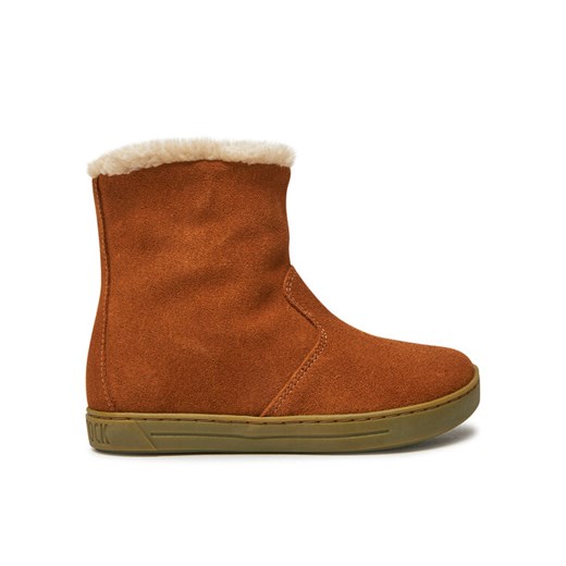 Kozaki Birkenstock Lille Kids Leve M 1020206 Brązowy ze sklepu eobuwie.pl w kategorii Buty zimowe dziecięce - zdjęcie 182051873