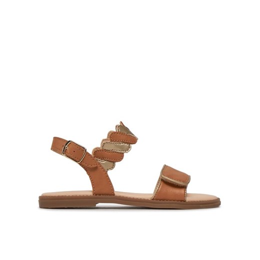 Sandały Geox J Sandal Karly Girl J4535G 054AJ C5B2U S Beżowy ze sklepu eobuwie.pl w kategorii Sandały dziecięce - zdjęcie 182051890