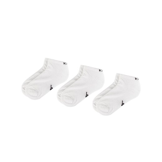 Zestaw 3 par niskich skarpet unisex Kappa 704275 Biały Kappa 39_42 eobuwie.pl