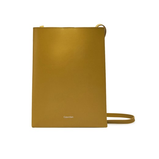 Torebka Calvin Klein Line Ns Crossbody Lth Bag LV04F3005G Zielony ze sklepu eobuwie.pl w kategorii Listonoszki - zdjęcie 182051914