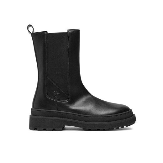 Kozaki Calvin Klein Jeans Chelsea Boot V4A5-81034-1355 S Czarny ze sklepu eobuwie.pl w kategorii Buty zimowe dziecięce - zdjęcie 182051961