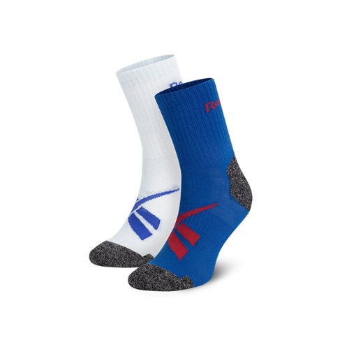 Zestaw 2 par wysokich skarpet unisex Reebok R0418-SS24 (2-pack) Kolorowy ze sklepu eobuwie.pl w kategorii Skarpetki męskie - zdjęcie 182052061