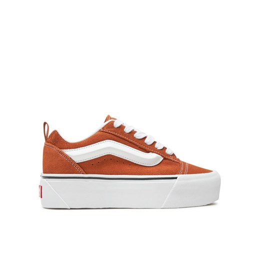 Tenisówki Vans Knu Stack VN000CP6N1Z1 Pomarańczowy ze sklepu eobuwie.pl w kategorii Trampki damskie - zdjęcie 182052080