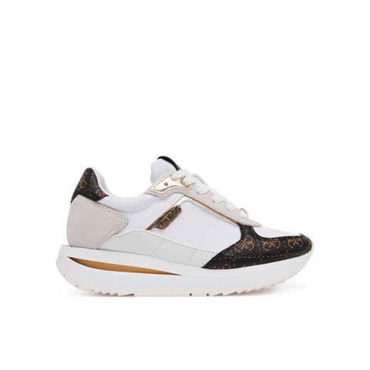 Sneakersy Guess FLPEG3 FAL12 Biały ze sklepu eobuwie.pl w kategorii Buty sportowe damskie - zdjęcie 182052204