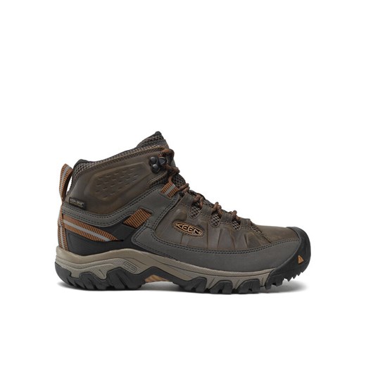 Trekkingi Keen Targhee III Mid Wp 1017787 Zielony ze sklepu eobuwie.pl w kategorii Buty trekkingowe męskie - zdjęcie 182052210