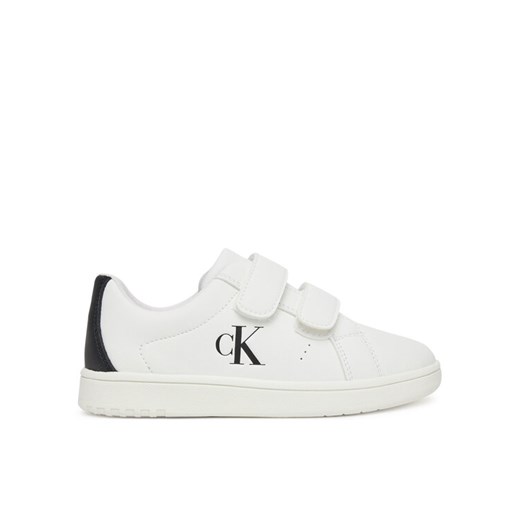 Sneakersy Calvin Klein Jeans Low Cut Lace Velcro Sneaker V1X9-82080-1355 S Biały ze sklepu eobuwie.pl w kategorii Buty sportowe dziecięce - zdjęcie 182052504