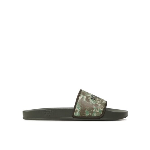 Klapki The North Face M Base Camp Slide Iii NF0A4T2RIYL1 Zielony ze sklepu eobuwie.pl w kategorii Klapki męskie - zdjęcie 182052540