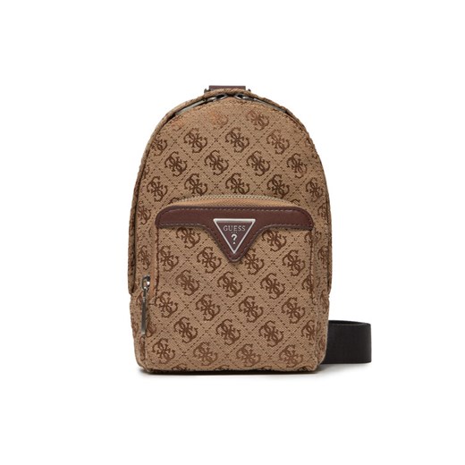 Plecak Guess Vezzola Jacquard Mini-Bags HMVZLJ P4168 Beżowy ze sklepu eobuwie.pl w kategorii Plecaki - zdjęcie 182052670