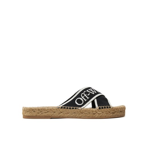 Espadryle Off-White OWIB012S23FAB0011001 Czarny ze sklepu eobuwie.pl w kategorii Espadryle damskie - zdjęcie 182052704