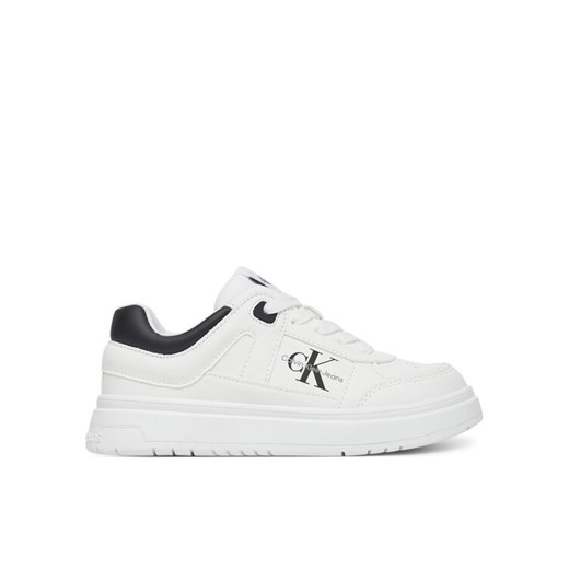 Sneakersy Calvin Klein Jeans Low Cut Lace-Up Sneaker V3X9-82090-1355 M Biały ze sklepu eobuwie.pl w kategorii Buty sportowe dziecięce - zdjęcie 182052720