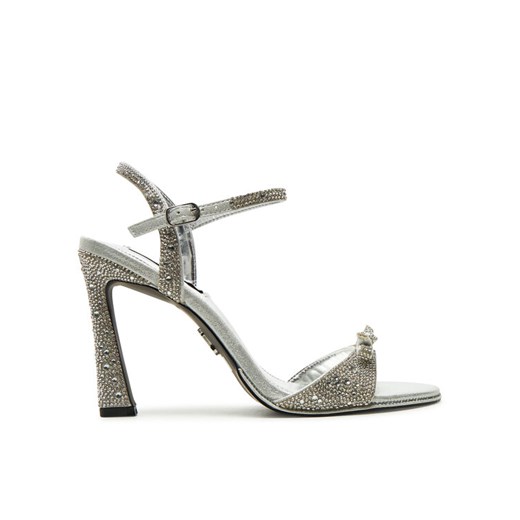Sandały Steve Madden Chanter SM11003439-04004-968 Srebrny ze sklepu eobuwie.pl w kategorii Sandały damskie - zdjęcie 182052791