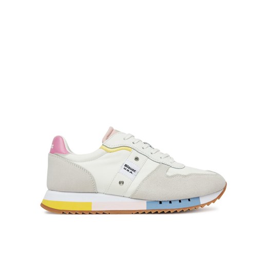 Sneakersy Blauer S5MELROSE02 Biały ze sklepu eobuwie.pl w kategorii Buty sportowe damskie - zdjęcie 182052834