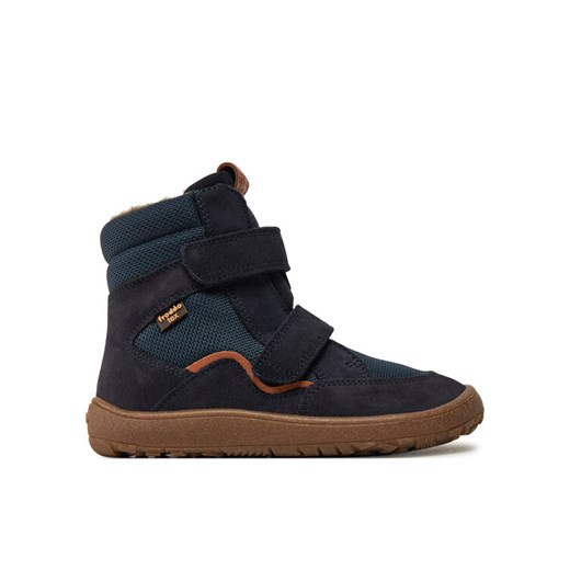 Kozaki Froddo Barefoot Tex Winter G3160233 M Niebieski ze sklepu eobuwie.pl w kategorii Buty zimowe dziecięce - zdjęcie 182052952
