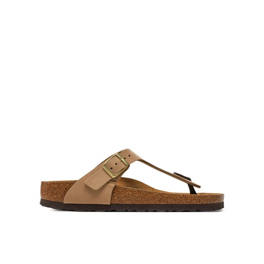 Japonki Birkenstock Gizeh 1019014 Beżowy ze sklepu eobuwie.pl w kategorii Klapki damskie - zdjęcie 182053032
