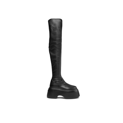 Muszkieterki Le Silla Kembra Tight 6451A020M1PPFAK001 Czarny ze sklepu eobuwie.pl w kategorii Kozaki damskie - zdjęcie 182053121