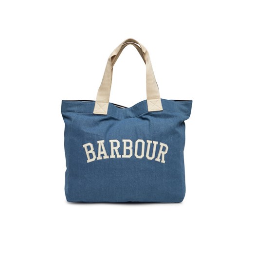Torebka Barbour Emily Denim Tote Bag LBA0472BL31 Niebieski ze sklepu eobuwie.pl w kategorii Torby Shopper bag - zdjęcie 182053203