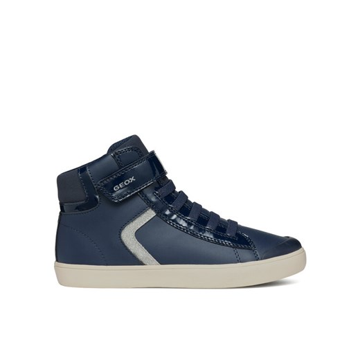Sneakersy Geox J Gisli Girl J464NA 05402 C4002 S Granatowy ze sklepu eobuwie.pl w kategorii Buty sportowe dziecięce - zdjęcie 182053230