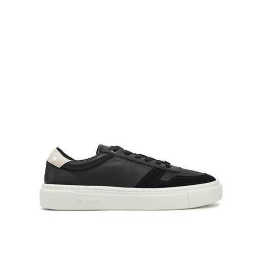 Sneakersy Calvin Klein Cupsole Lace Up HW0HW02470 Czarny ze sklepu eobuwie.pl w kategorii Buty sportowe damskie - zdjęcie 182053291