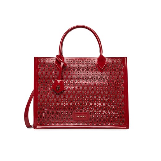 Torebka Badura WENN-02 Czerwony ze sklepu eobuwie.pl w kategorii Torby Shopper bag - zdjęcie 182053402