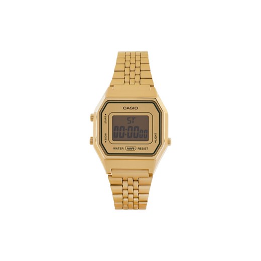 Zegarek Casio LA680WEGV-9AEF Złoty ze sklepu eobuwie.pl w kategorii Zegarki - zdjęcie 182053432