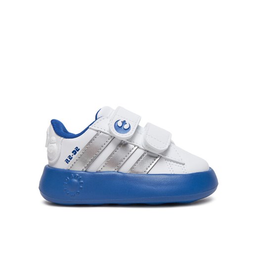 Sneakersy adidas Star Wars Grand Court 2.0 IH1139 Biały ze sklepu eobuwie.pl w kategorii Buty sportowe dziecięce - zdjęcie 182053544