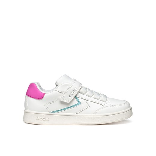 Sneakersy Geox J Eclyper J55LRB 5411 C0563 S Biały ze sklepu eobuwie.pl w kategorii Buty sportowe dziecięce - zdjęcie 182053594