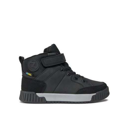 Trapery ZigZag Aintam Kids Boot WP Z234120 Czarny ze sklepu eobuwie.pl w kategorii Buty zimowe dziecięce - zdjęcie 182053624
