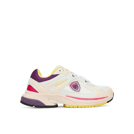 Sneakersy Blauer S5MOON01/MES Biały ze sklepu eobuwie.pl w kategorii Buty sportowe damskie - zdjęcie 182053744