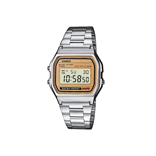 Zegarek Casio Vintage A158WEA-9EF Srebrny ze sklepu eobuwie.pl w kategorii Zegarki - zdjęcie 182053884