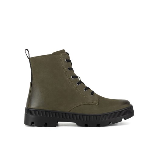 Botki Lasocki WI23-PUSZAN-25 Khaki ze sklepu eobuwie.pl w kategorii Botki - zdjęcie 182053910