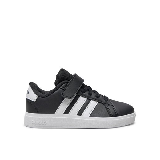 Sneakersy adidas Grand Court 2.0 IE5995 Czarny ze sklepu eobuwie.pl w kategorii Buty sportowe dziecięce - zdjęcie 182053980