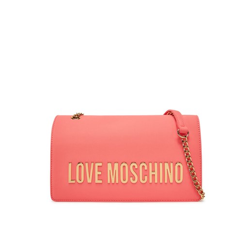 Torebka LOVE MOSCHINO JC4192PP1MKD0464 Koralowy ze sklepu eobuwie.pl w kategorii Kopertówki - zdjęcie 182054004