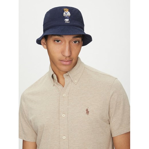 Kapelusz Polo Ralph Lauren 710963780001 Granatowy ze sklepu eobuwie.pl w kategorii Kapelusze damskie - zdjęcie 182054041