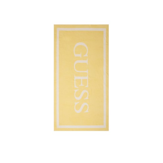 Ręcznik plażowy Guess E5GZ13 SG00P Żółty ze sklepu eobuwie.pl w kategorii Ręczniki - zdjęcie 182054211